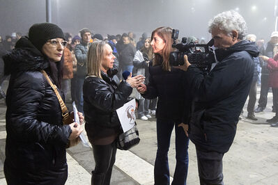 MANIFESTAZIONE CONTRO PAKISTANI PORTOMAGGIORE