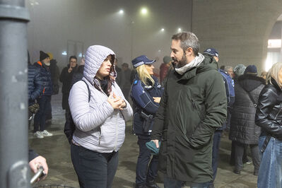 MANIFESTAZIONE CONTRO PAKISTANI PORTOMAGGIORE