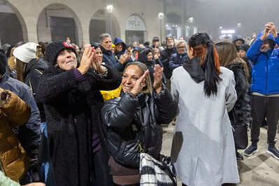 MANIFESTAZIONE CONTRO PAKISTANI PORTOMAGGIORE