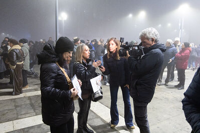 MANIFESTAZIONE CONTRO PAKISTANI PORTOMAGGIORE