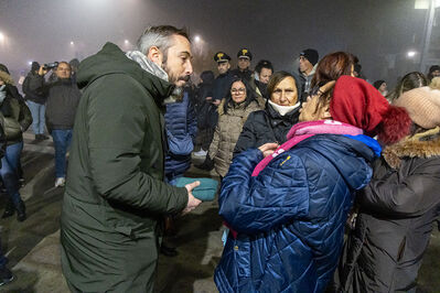 MANIFESTAZIONE CONTRO PAKISTANI PORTOMAGGIORE