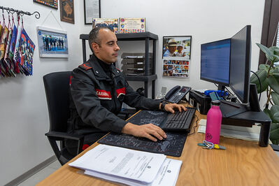 NUOVE SALE CASERMA COMANDO PROVINCIALE CARABINIERI