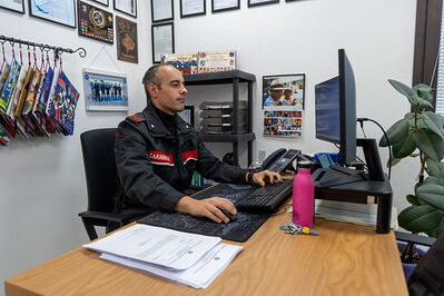 NUOVE SALE CASERMA COMANDO PROVINCIALE CARABINIERI