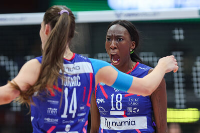 NUMIA VERO VOLLEY MILANO - IGOR GORGONZOLA NOVARA