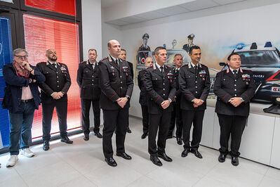 NUOVE SALE CASERMA COMANDO PROVINCIALE CARABINIERI