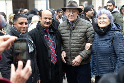 MANIFESTAZIONE PAKISTANI PORTOMAGGIORE