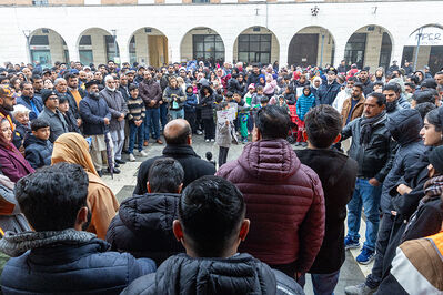 MANIFESTAZIONE PAKISTANI PORTOMAGGIORE