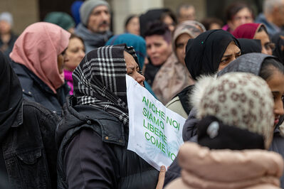 MANIFESTAZIONE PAKISTANI PORTOMAGGIORE