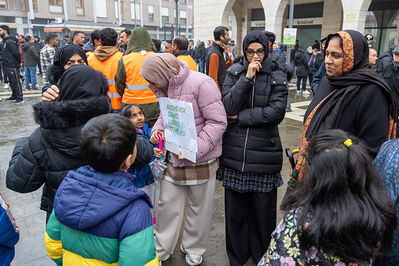 MANIFESTAZIONE PAKISTANI PORTOMAGGIORE