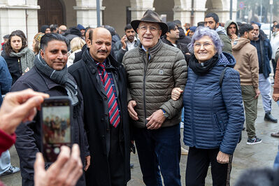 MANIFESTAZIONE PAKISTANI PORTOMAGGIORE