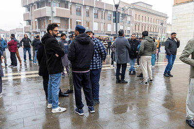 MANIFESTAZIONE PAKISTANI PORTOMAGGIORE