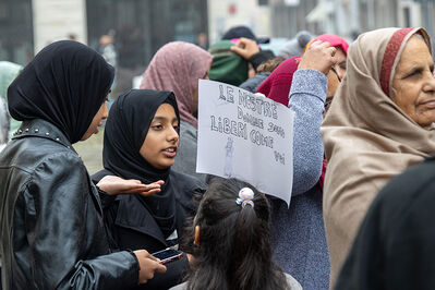 MANIFESTAZIONE PAKISTANI PORTOMAGGIORE