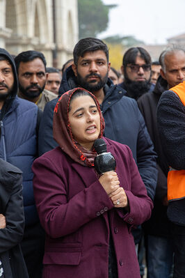 MANIFESTAZIONE PAKISTANI PORTOMAGGIORE