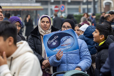 MANIFESTAZIONE PAKISTANI PORTOMAGGIORE