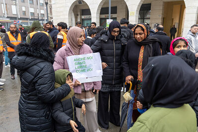 MANIFESTAZIONE PAKISTANI PORTOMAGGIORE