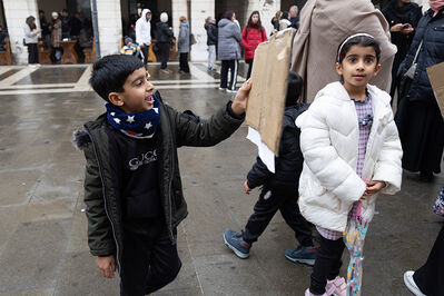 MANIFESTAZIONE PAKISTANI PORTOMAGGIORE