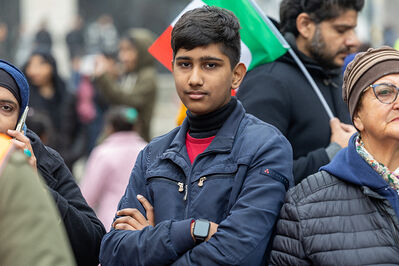 MANIFESTAZIONE PAKISTANI PORTOMAGGIORE