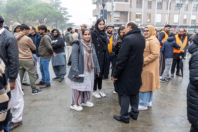 MANIFESTAZIONE PAKISTANI PORTOMAGGIORE