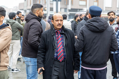 MANIFESTAZIONE PAKISTANI PORTOMAGGIORE