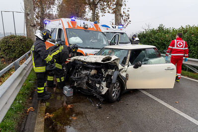 INCIDENTE SCONTRO AMBULANZA POROTTO