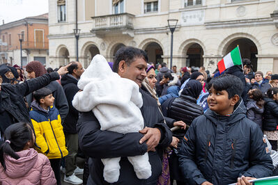 MANIFESTAZIONE PAKISTANI PORTOMAGGIORE