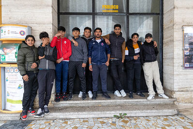 MANIFESTAZIONE PAKISTANI PORTOMAGGIORE