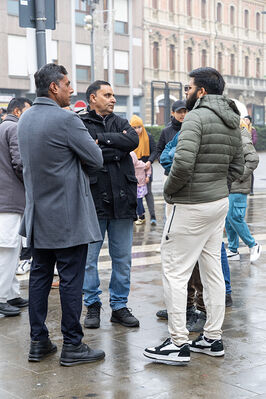 MANIFESTAZIONE PAKISTANI PORTOMAGGIORE