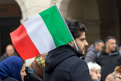 MANIFESTAZIONE PAKISTANI PORTOMAGGIORE