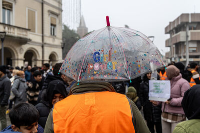 MANIFESTAZIONE PAKISTANI PORTOMAGGIORE