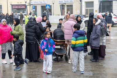 MANIFESTAZIONE PAKISTANI PORTOMAGGIORE