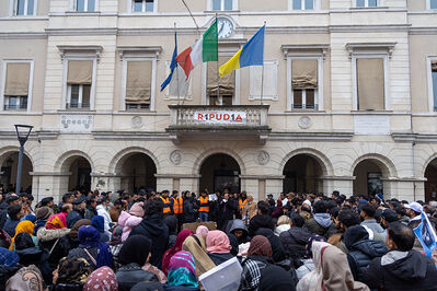 MANIFESTAZIONE PAKISTANI PORTOMAGGIORE