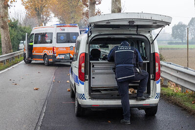 INCIDENTE SCONTRO AMBULANZA POROTTO