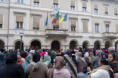 MANIFESTAZIONE PAKISTANI PORTOMAGGIORE