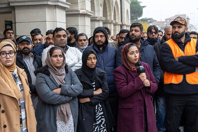 MANIFESTAZIONE PAKISTANI PORTOMAGGIORE