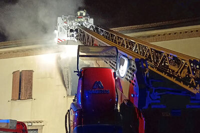 INCENDIO APPARTAMENTO VIA TROTTI MOSTI FERRARA