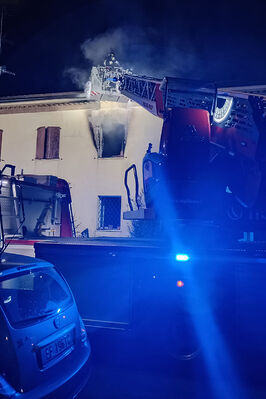 INCENDIO APPARTAMENTO VIA TROTTI MOSTI FERRARA