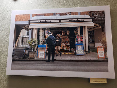 MOSTRA VADO A PRENDERE IL GIORNALE DI ULRICH WIENAND