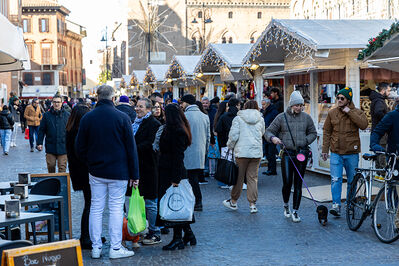 CASETTE DI NATALE PIAZZA TRENTO TRIESTE
