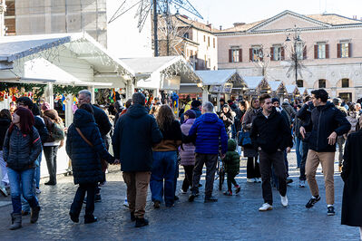 CASETTE DI NATALE PIAZZA TRENTO TRIESTE