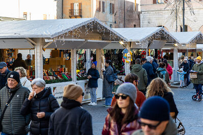 CASETTE DI NATALE PIAZZA TRENTO TRIESTE