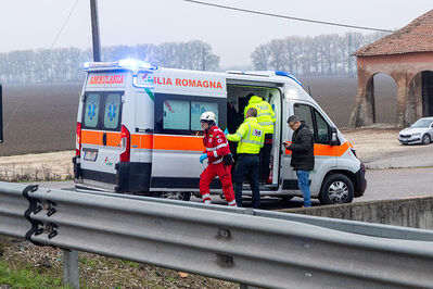 SCONTRO TRENO CAMION SENETICA