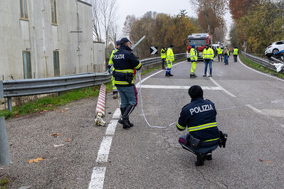 SCONTRO TRENO CAMION SENETICA