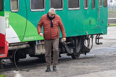 SCONTRO TRENO CAMION SENETICA