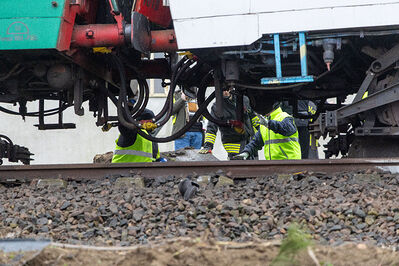 SCONTRO TRENO CAMION SENETICA