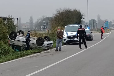 INCIDENTE AUTO VIA ALTA COPPARO