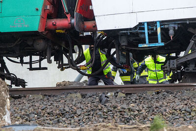 SCONTRO TRENO CAMION SENETICA