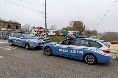 SCONTRO TRENO CAMION SENETICA