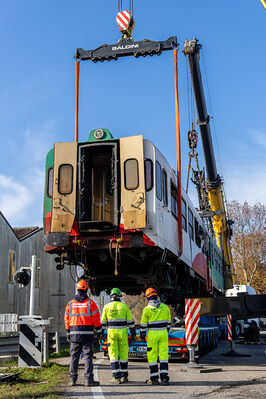 SCONTRO TRENO CAMION SENETICA