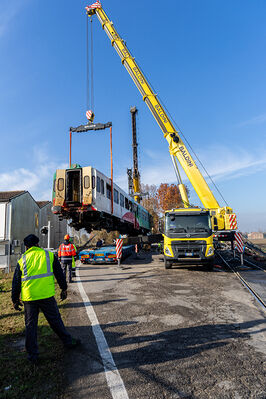 SCONTRO TRENO CAMION SENETICA