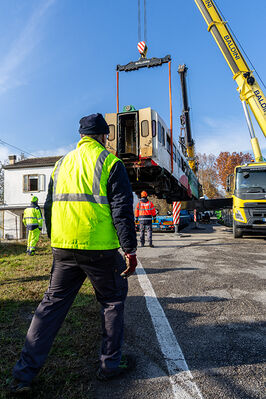 SCONTRO TRENO CAMION SENETICA